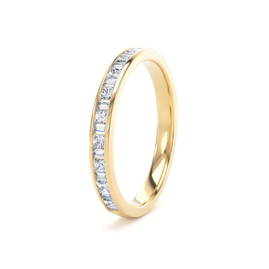2.5MM Princess Cut & Baguette - Channel Set (CPB)
