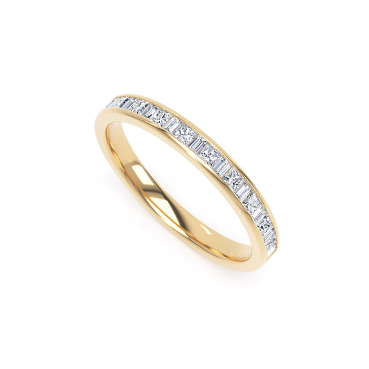 2.5MM Princess Cut & Baguette - Channel Set (CPB)