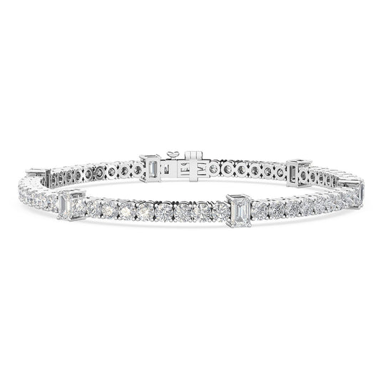 Lab Grown Diamond BRACELET 6.15 ctw BR20039-6-7IN