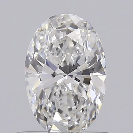 0.50ct Oval Lab Grown Diamond (Colour E, Clarity VS2, IGI Certified)