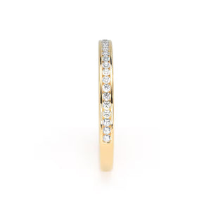 2MM Round Brilliant Cut - Channel Set