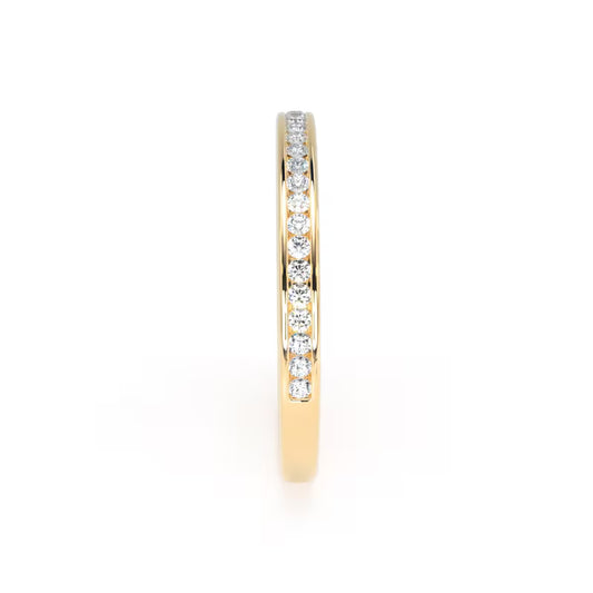 2MM Round Brilliant Cut - Channel Set