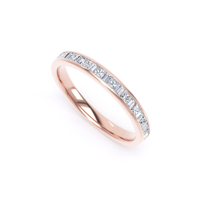 2.5MM Princess Cut & Baguette - Channel Set (CPB)