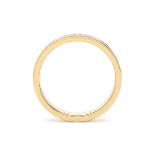 4MM Width Band Princess Cut - Double Row Channel (DPC)