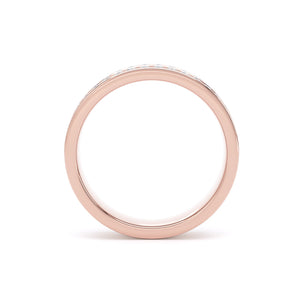 4MM Width Band Round Brilliant Cut - Double Row Channel (DRC)
