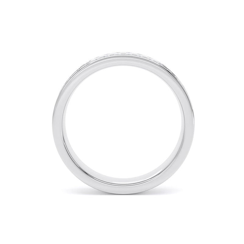 4MM Width Band Round Brilliant Cut - Double Row Channel (DRC)