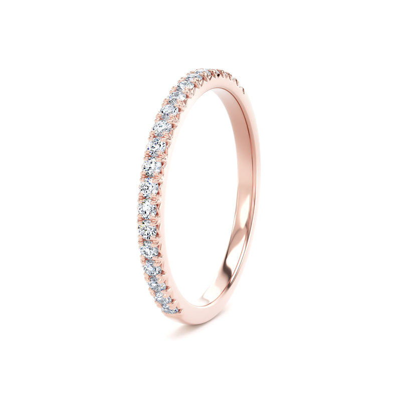 Round Brilliant Cut - French Pave / Fish Tail (FPF)