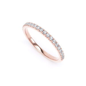 Round Brilliant Cut - French Pave / Fish Tail (FPF)
