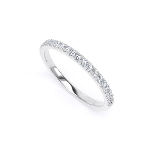 Round Brilliant Cut - French Pave / Fish Tail (FPF)