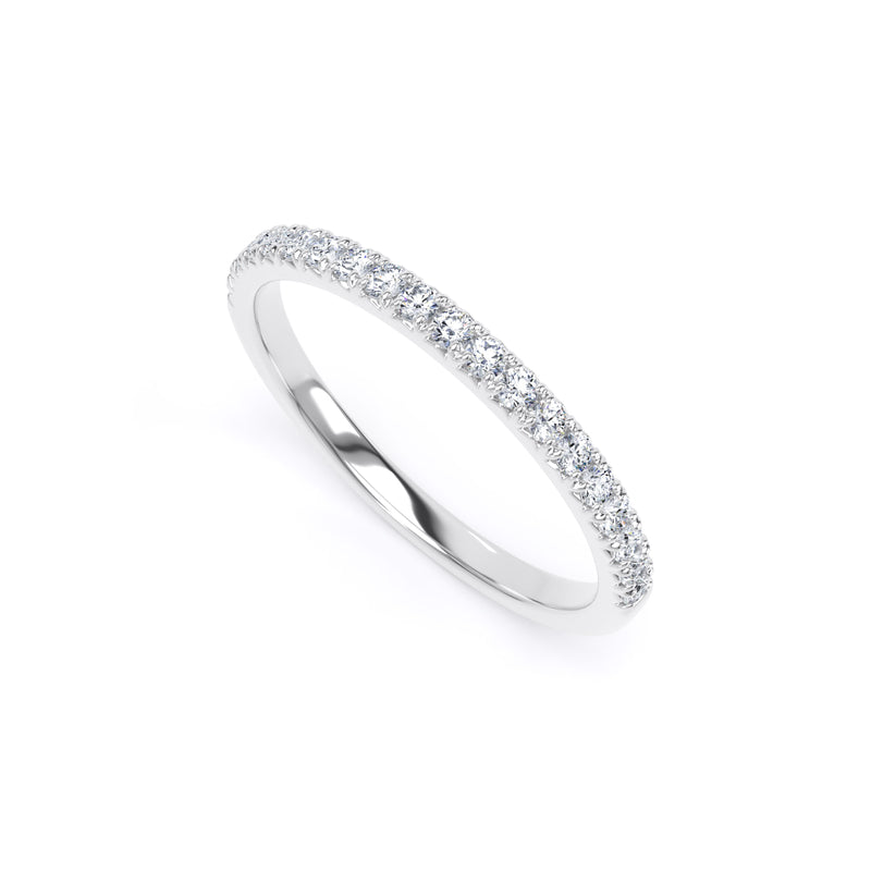 Round Brilliant Cut - French Pave / Fish Tail (FPF)