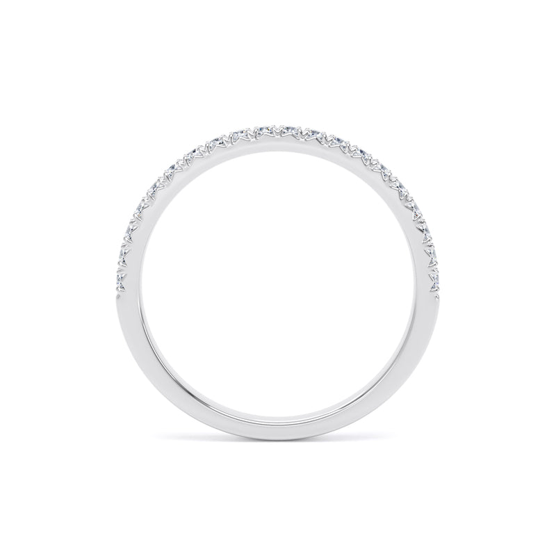 Round Brilliant Cut - French Pave / Fish Tail (FPF)