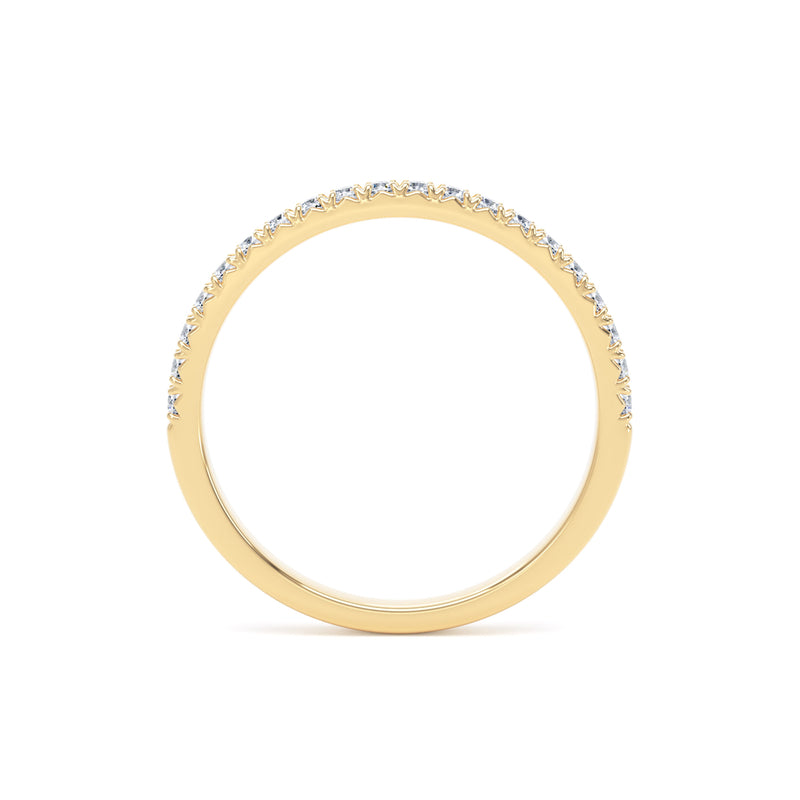 Round Brilliant Cut - French Pave / Fish Tail (FPF)