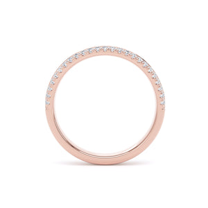 2.6MM Width Band Round Brilliant Cut - Knife Edge (KNE)