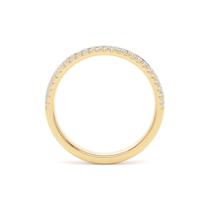 2.6MM Width Band Round Brilliant Cut - Knife Edge (KNE)