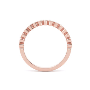 2MM Width Band Round Brilliant Cut - Millgrain Bezel (MBR)