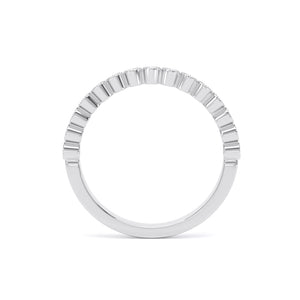 2MM Width Band Round Brilliant Cut - Millgrain Bezel (MBR)
