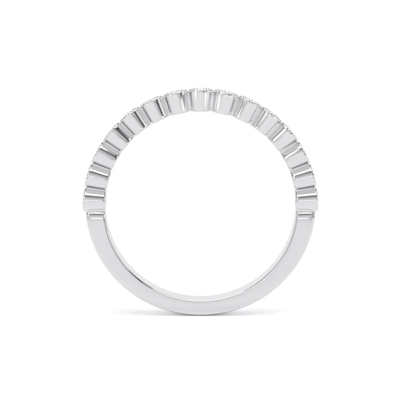 2MM Width Band Round Brilliant Cut - Millgrain Bezel (MBR)