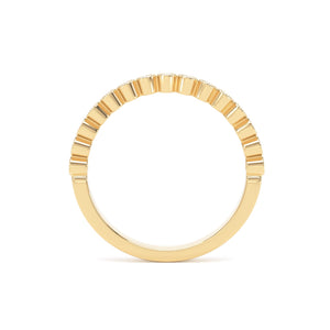 2MM Width Band Round Brilliant Cut - Millgrain Bezel (MBR)