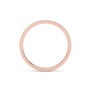 Round Brilliant Cut - Millgrain Channel Claw (MCS)