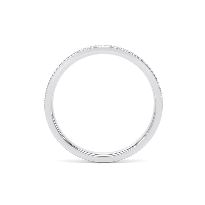 Round Brilliant Cut - Millgrain Channel Claw (MCS)