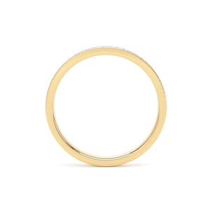 Round Brilliant Cut - Millgrain Channel Claw (MCS)
