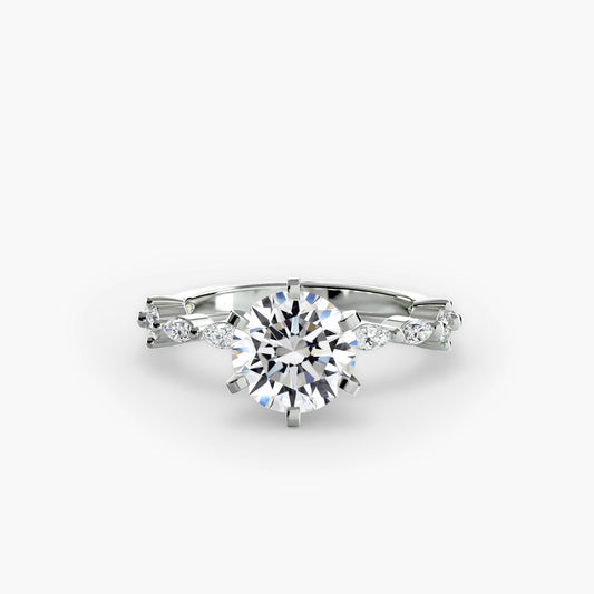 Completed Ring (United Kingdom Size R½)