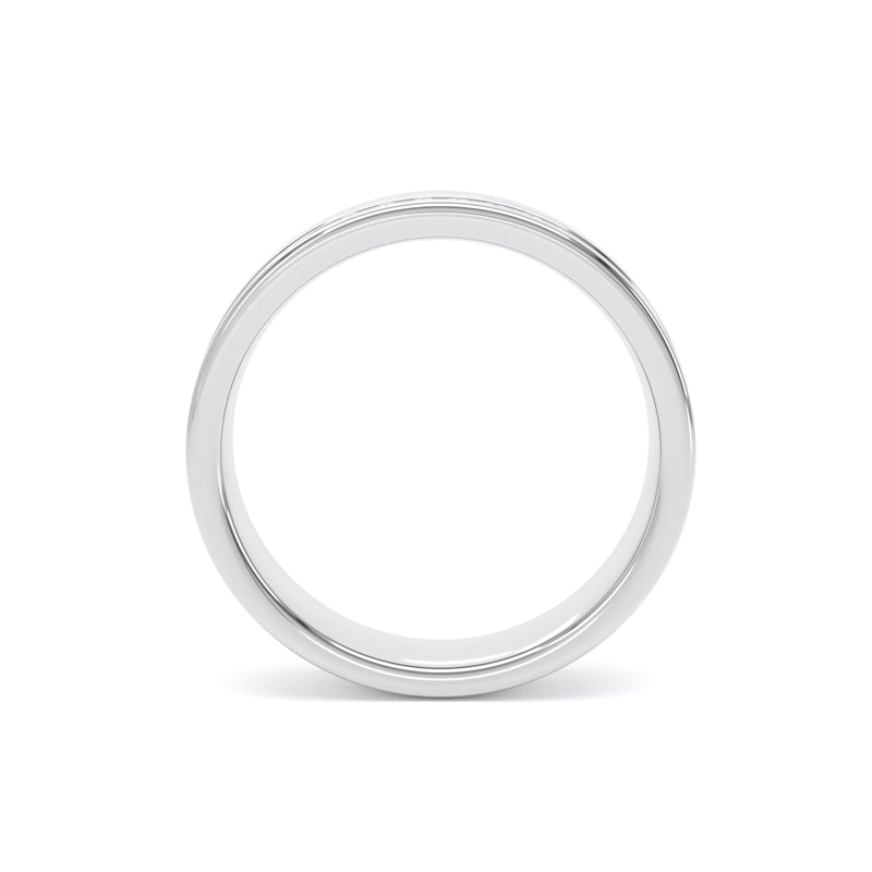 5.1MM Width Band Round Brilliant Cut - Offset Channel (OSC)