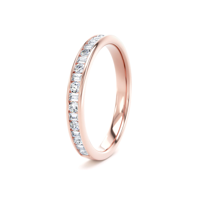 2.7MM Round Brilliant & Baguette - Channel Set (RBB)