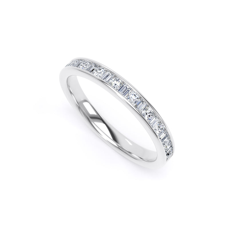 2.7MM Round Brilliant & Baguette - Channel Set (RBB)