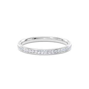 2MM Round Brilliant Cut - Channel Set