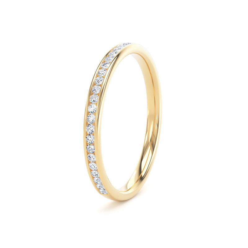 Round Brilliant Cut - Channel Set (RBC)