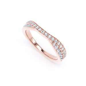 Round Brilliant Cut - Entwined Double Row (RBE)