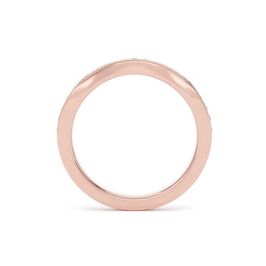 Round Brilliant Cut - Entwined Double Row (RBE)