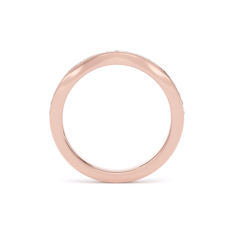 Round Brilliant Cut - Entwined Double Row (RBE)