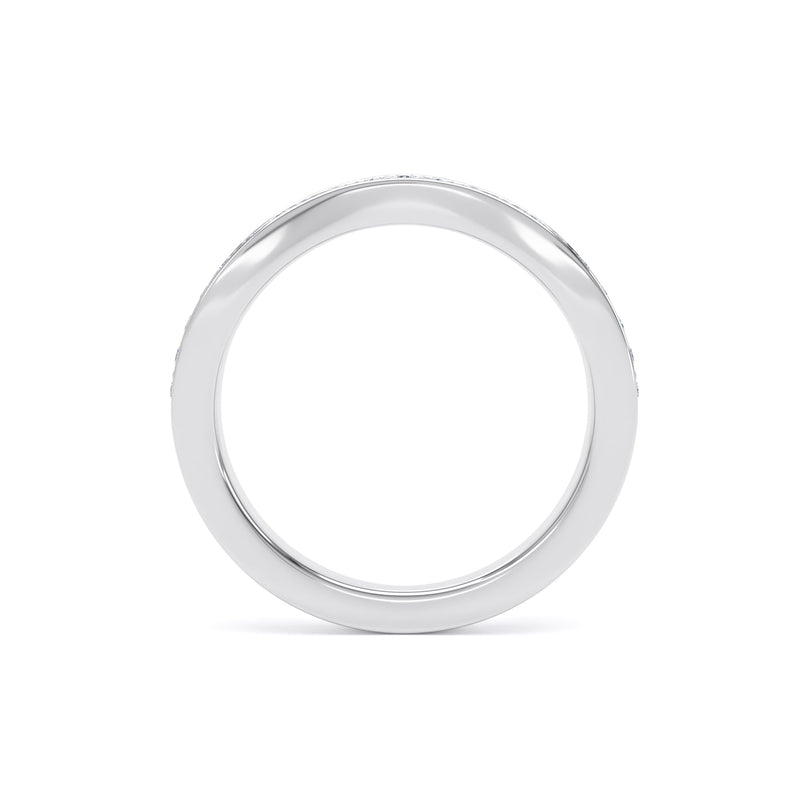 Round Brilliant Cut - Entwined Double Row (RBE)