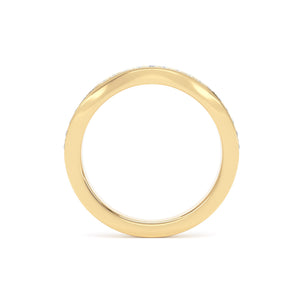 Round Brilliant Cut - Entwined Double Row (RBE)