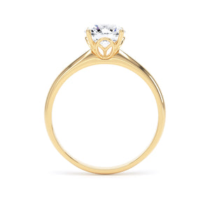 Round Solitaire Engagement Ring