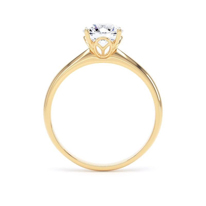 Round Solitaire Engagement Ring