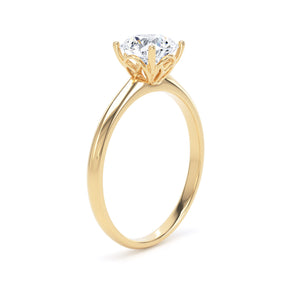 Round Solitaire Engagement Ring