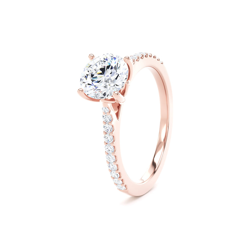 RSW01 - Round Engagement Ring