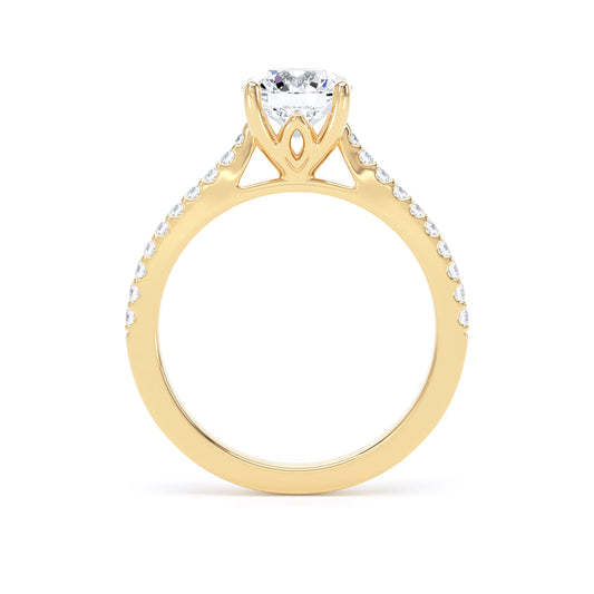 RSW01 - Round Engagement Ring