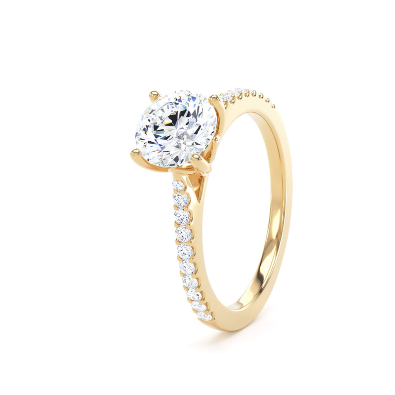 RSW01 - Round Engagement Ring