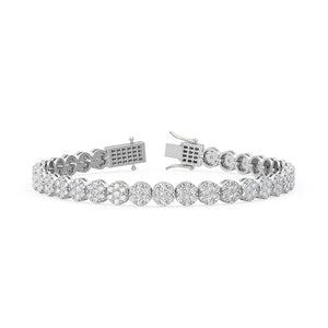 Lab Grown Diamond BRACELET 4.15 ctw BR11359-4-7IN