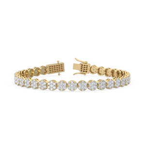 Lab Grown Diamond BRACELET 4.15 ctw BR11359-4-7IN