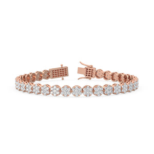 Lab Grown Diamond BRACELET 3.52 ctw BR11360-3.63CT-7IN