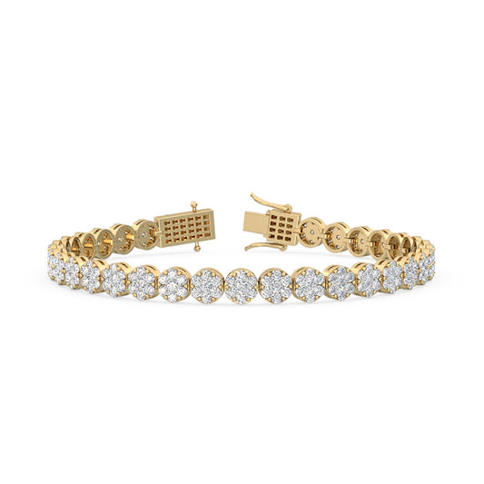 Lab Grown Diamond BRACELET 3.52 ctw BR11360-3.63CT-7IN