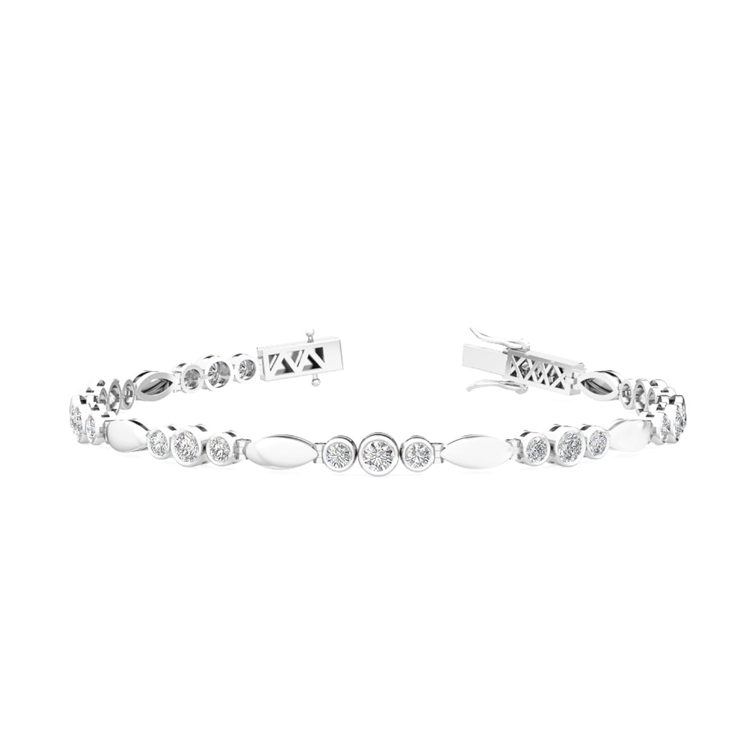 Lab Grown Diamond BRACELET 2.06 ctw BR11451-2-7IN