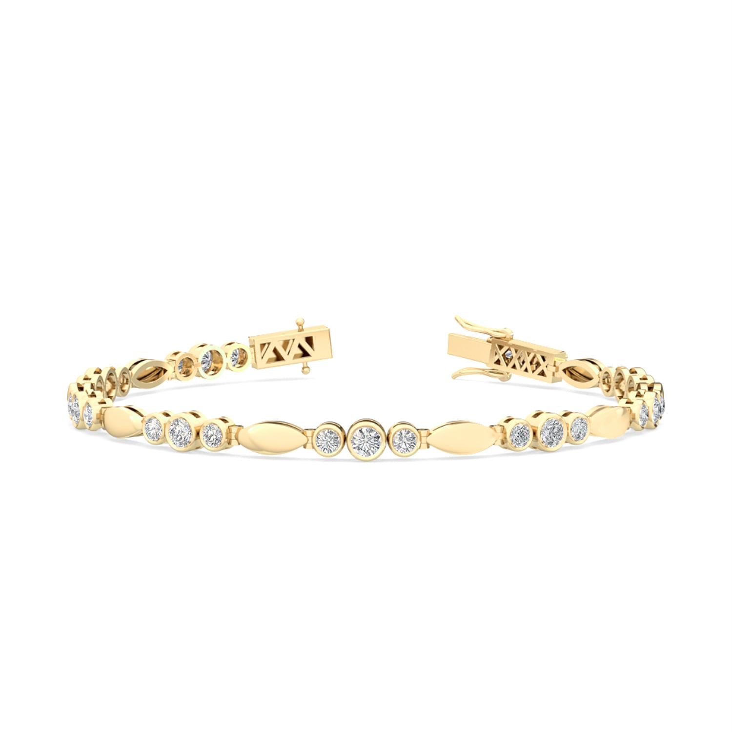 Lab Grown Diamond BRACELET 2.06 ctw BR11451-2-7IN