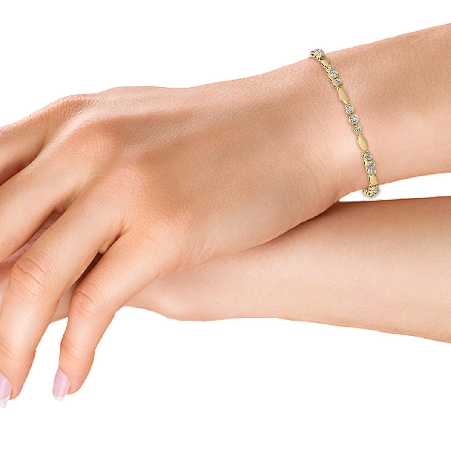 Lab Grown Diamond BRACELET 2.06 ctw BR11451-2-7IN