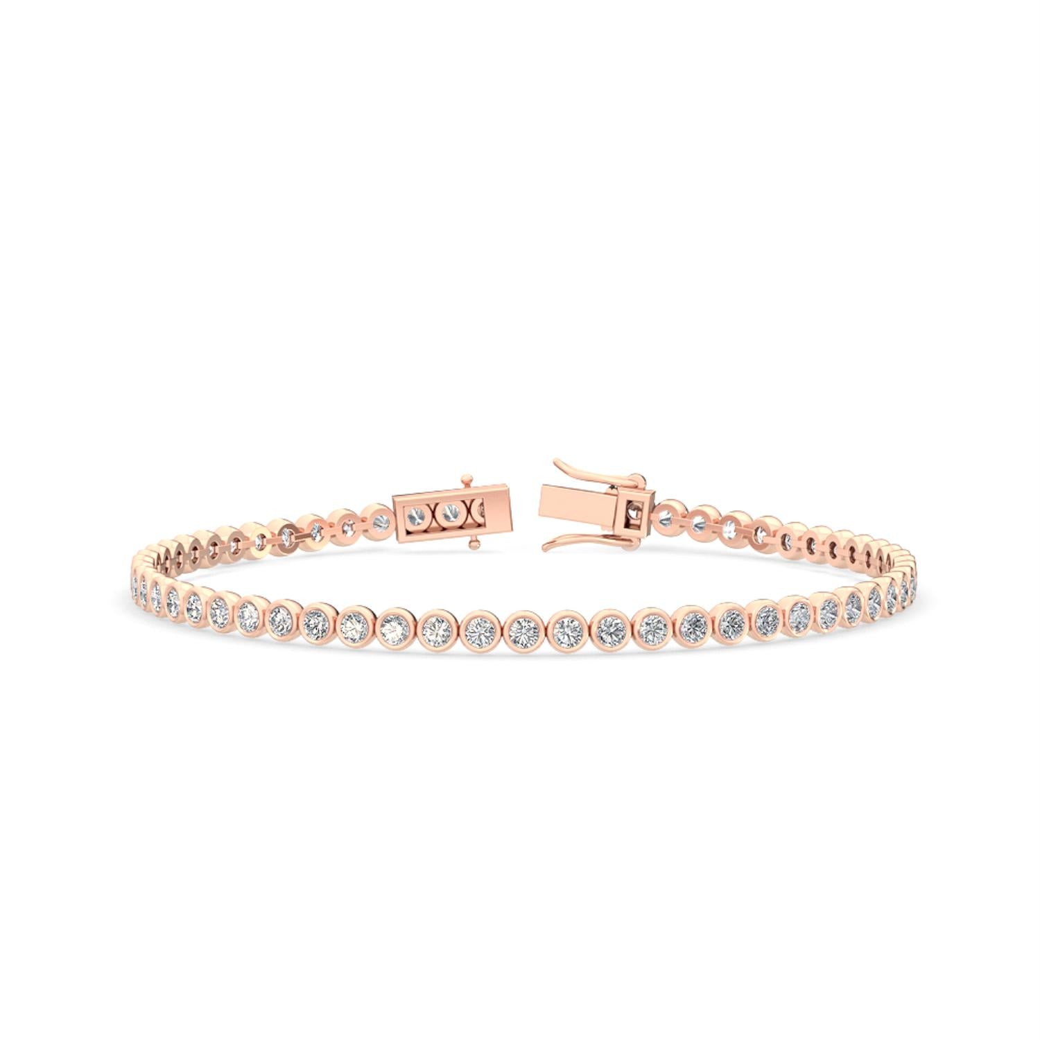 Lab Grown Diamond BRACELET 3.11 ctw BR11452-3-7IN